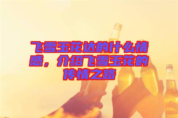 飛雪玉花達的什么情感，介紹飛雪玉花的傳情之路