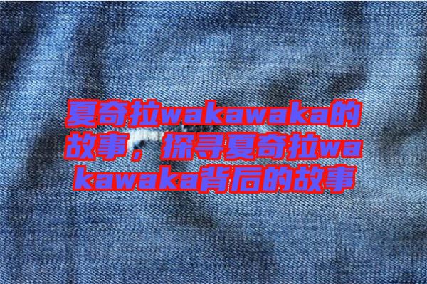 夏奇拉wakawaka的故事，探尋夏奇拉wakawaka背后的故事