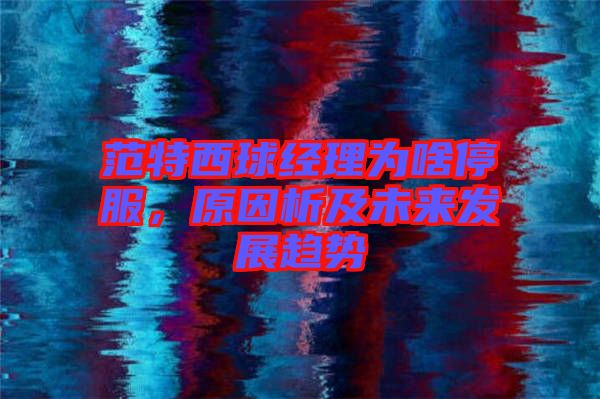 范特西球經(jīng)理為啥停服，原因析及未來(lái)發(fā)展趨勢(shì)