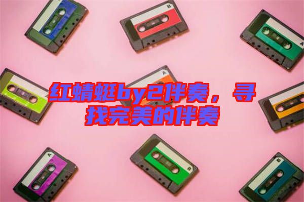 紅蜻蜓by2伴奏，尋找完美的伴奏