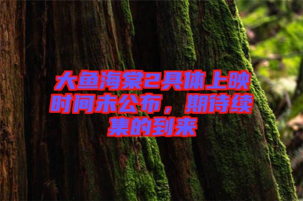 大魚海棠2具體上映時(shí)間未公布，期待續(xù)集的到來