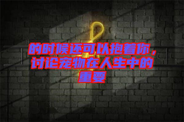 的時(shí)候還可以抱著你，討論寵物在人生中的重要