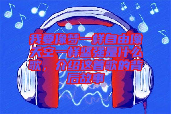 我要像夢一樣自由像天空一樣堅強是什么歌，介紹這首歌的背后故事