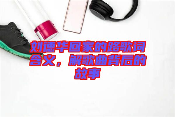 劉德華回家的路歌詞含義，解歌曲背后的故事