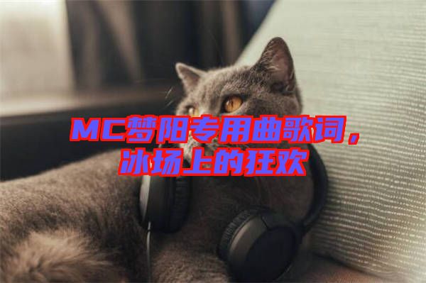 MC夢陽專用曲歌詞，冰場上的狂歡