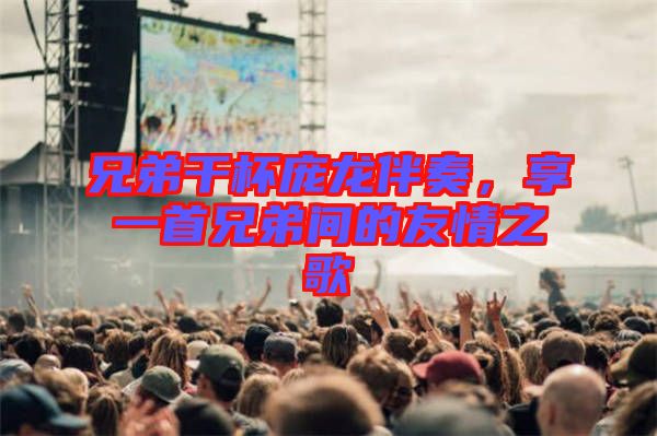 兄弟干杯龐龍伴奏，享一首兄弟間的友情之歌