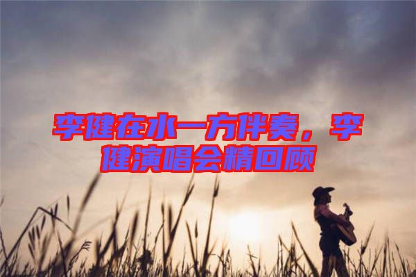 李健在水一方伴奏，李健演唱會(huì)精回顧