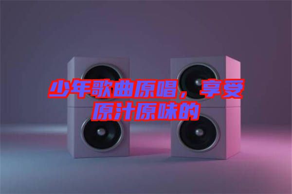 少年歌曲原唱，享受原汁原味的