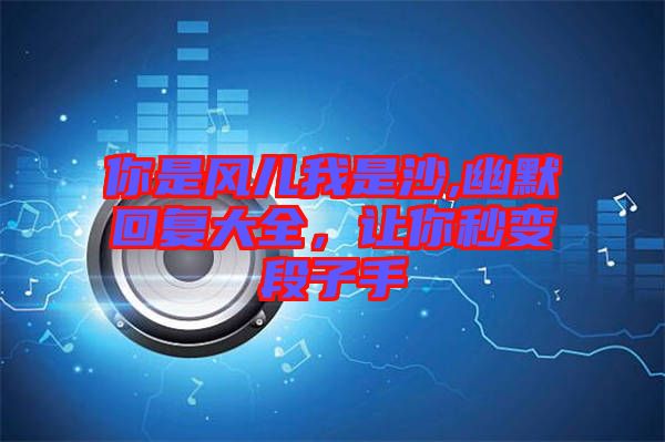 你是風兒我是沙,幽默回復大全，讓你秒變段子手