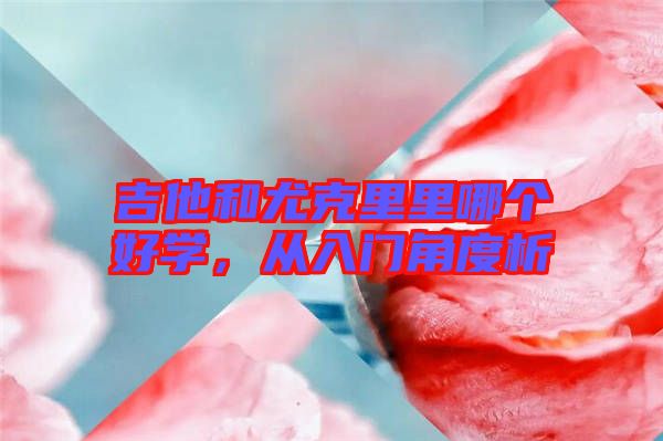 吉他和尤克里里哪個(gè)好學(xué)，從入門角度析