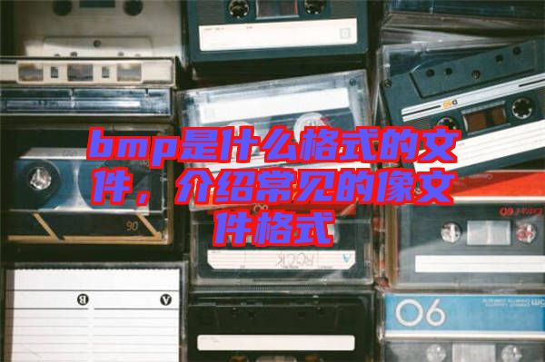 bmp是什么格式的文件，介紹常見的像文件格式
