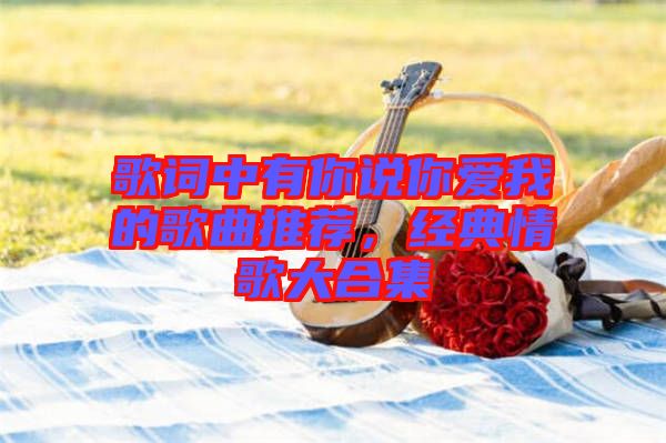 歌詞中有你說(shuō)你愛我的歌曲推薦，經(jīng)典情歌大合集