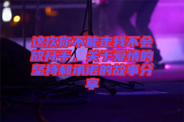 這次你不能走我不會放開手，關(guān)于愛情的堅持和承諾的故事分享