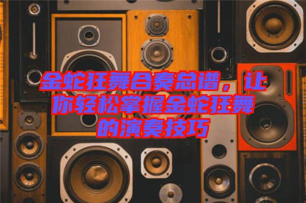 金蛇狂舞合奏總譜，讓你輕松掌握金蛇狂舞的演奏技巧